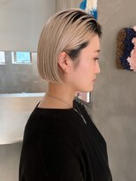 ハウ 心斎橋(how)&nbsp;ミニボブ/ショート/ショートヘア/前下がりボブ/ぱつっとボブ