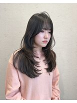 ユニコ(unico)&nbsp;韓国風/韓国ヘア/レイヤー/小顔