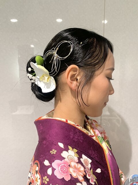 和装ヘアアレンジ