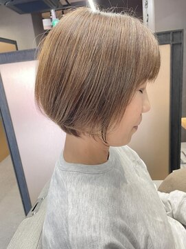 ナナ なかもず店(nana) ナチュラルショートボブ