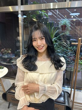 キュリオ(CURIO) 透け感たっぷりブルーブラック