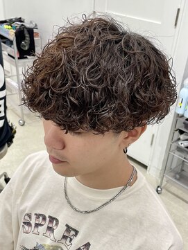 フィフス 名駅(fifth) 波巻きスパイラルパーマツイストパーママッシュメンズパーマ