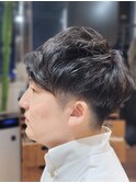 メンズマッシュ×ニュアンスパーマ
