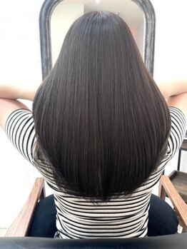 ドアヘアプラス(DooR hair+)の写真/【バイカルテ導入】一度試したらハマること間違いなしの仕上がり◇ダメージ毛でも潤いたっぷりの艶美髪へ