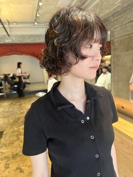 ハマモト レイヤーボブパーマ