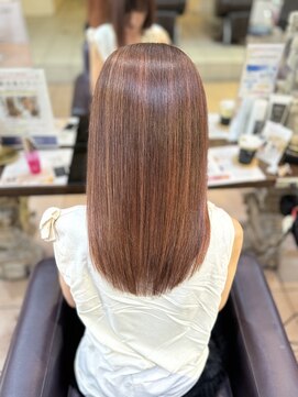 リー 甲子園(Lee) ピンクハイライトカラー