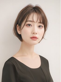 ヘアーデザイン キズナ(HAIR DESIGN Kizuna)の写真/あなたに一番『Fit』するショートヘアにHAIR DESIGN Kizunaで出会える。サイドからのシルエットも綺麗に♪