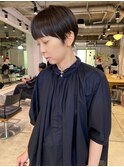 刈り上げマッシュショート