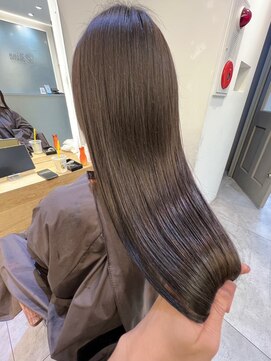 ジーナ 本八幡(Zina) 艶髪ローズアッシュカラー　Zina 本八幡