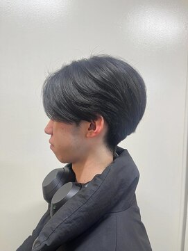 ディオ 町田店(DIO) 癖毛を活かした毛流れセンターパート【ニュアンスパーマ】