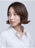 大人可愛い似合わせカット20代30代40代50代外ハネショートボブ