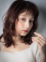 カバーヘア イヴ 戸頭店(COVER HAIR EVE)&nbsp;抜け感レイヤーカットウェーブミディアムウルフv戸頭20代30代