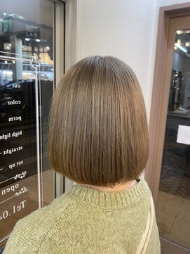 アプリ 南浦和(appri) 【ミルクティーベージュ】ボブ /南浦和/韓国 9