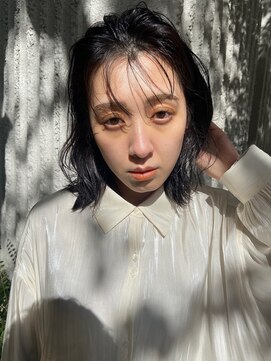 レブ 神戸三宮(LEB) アッシュブラック×ノースタイリングロブ【LEB神戸三宮】