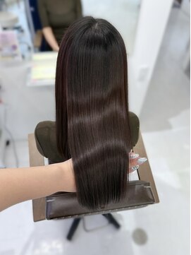 ハピネス 梅田茶屋町店(HAPPINESS) 韓国風/レイヤーカット/顔周り/顔まわり/髪質改善/ベージュ