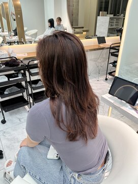 ロンドルピナス 小倉(Lond Lupinus) 顔型別ヘアスタイル特集 /チェリーブラウン /ミニウルフ/北九州