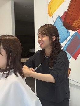 エフイチリン 千葉店(F.ICHIRIN)の写真/【九頭見限定☆カット+カラー+トリートメント¥9900～】透明感あふれる最旬カラーを取揃え♪千葉