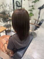 ケンジ 南林間(KENJE) 艶髪×レイヤー×アッシュカラー【南林間】