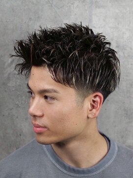 ヒロギンザバーバーショップ 大宮店(HIRO GINZA BARBER SHOP) アップバングショート