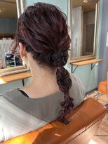 ルポヘアー(Repos Hair)&nbsp;フィッシュボーンミックス編み下ろし