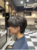 センターパート/毛流れパーマ/ニュアンスパーマ
