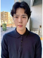 イン(in.) 【メンズパーマ】ニュアンスパーマ/センターパート