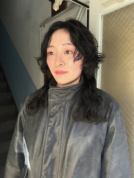 シアン 矢場町店(CYAN.) マレットヘア×パーマ