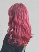 ディーバ 横浜(D.I.E.V.A)&nbsp;10代20代30代大人可愛いクリアコーラルピンク艶髪レイヤーカット