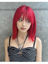 プラス(PLUS) ハイトーンカラー/レッドカラー/落ちる赤