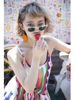 マイルス(MILES)&nbsp;【MILES】 外国人風ハイトーンボブ