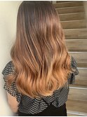 バレイヤージュ【hub(hair)天神今泉】
