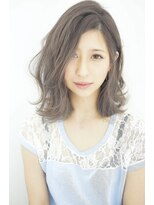 抜け感が可愛いミルクティーグレージュセミディ【DAYS 表参道】