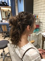 フラミューム 恵比寿(flammeum)&nbsp;お団子ルーズアップ/シニヨン