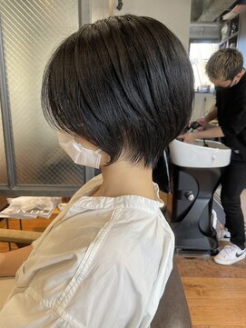 リバレッジ 白金(Leverage) 大人柔らかショートボブ【白金/目黒】担当　濱口