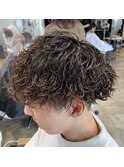 ツイストスパイラルパーマ波巻きスパイラルパーママッシュパーマ