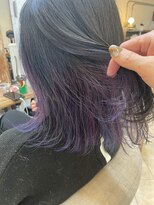 ロストシティ 横浜(LOST CITY)&nbsp;人気ブルーバイオレット_ハイライト_インナーカラー【Lostcity】