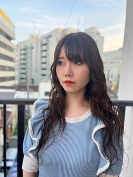 フラミューム 藤沢(flammeum) ロングパーマスタイル