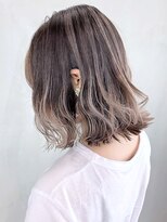 アイティーバイアルバム 下北沢店(IT by ALBUM)&nbsp;キャラメルカラー_ショコラベージュボブルフ_ba342101