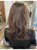 レイヤードヘア