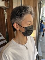 アヴァンス 天王寺店(AVANCE.) MEN'S HAIR フェイスフレーミング×ホワイトベージュ