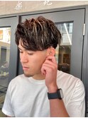 バーバー 刈り上げショート/アップバング/フェードカット