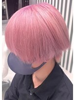 アース 岡崎店(HAIR&MAKE EARTH)&nbsp;透明感抜群ペールピンクカラー