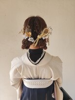 サラジュ 川西店(SARAJU)&nbsp;卒業式ヘアアレンジ