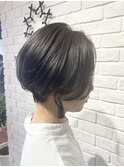 前下がりショートボブ
