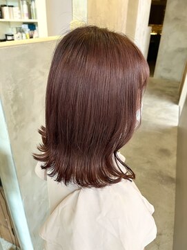 サロンド ココ(Salon de COCO) ピンクブラウンカラー