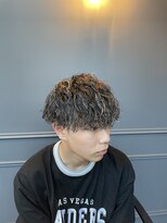 メンズ ラピス 横浜店(Men’sLapis)&nbsp;ハイライトツイスパマッシュ