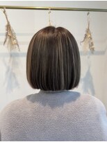 プレフル(playfull)&nbsp;【playfull*】マットベージュハイライトボブ