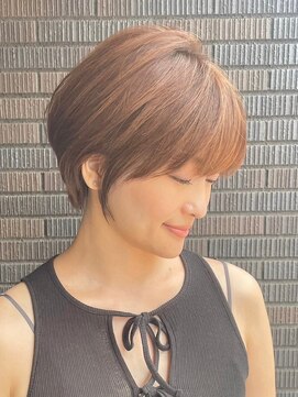 プルーヴ 秋葉原(prove) 30代40代大人女性/前髪ありショートボブ/ショートヘア/髪質改善