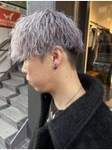 ツイスパマッシュシルバーカラー