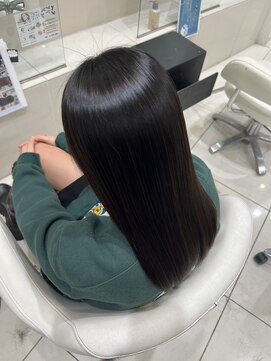 アヴァンス 深井店(AVANCE.) 髪質改善ストレート×セミロング